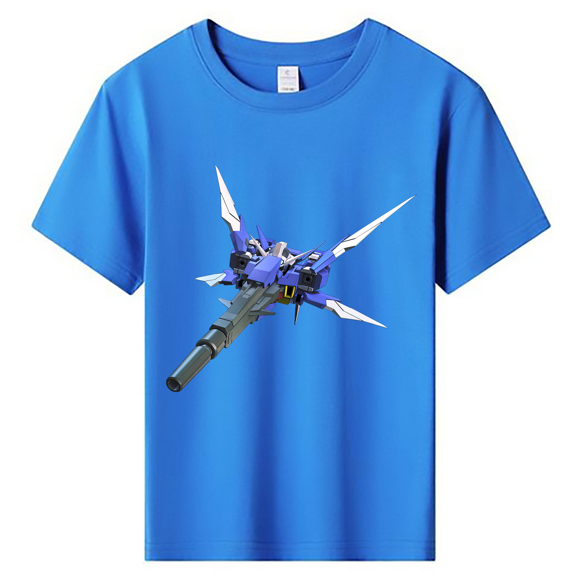 （画像用） 機動戦士ガンダム Mobile Suit Gundam 綿100％キッズTシャツ（フロントプリント）